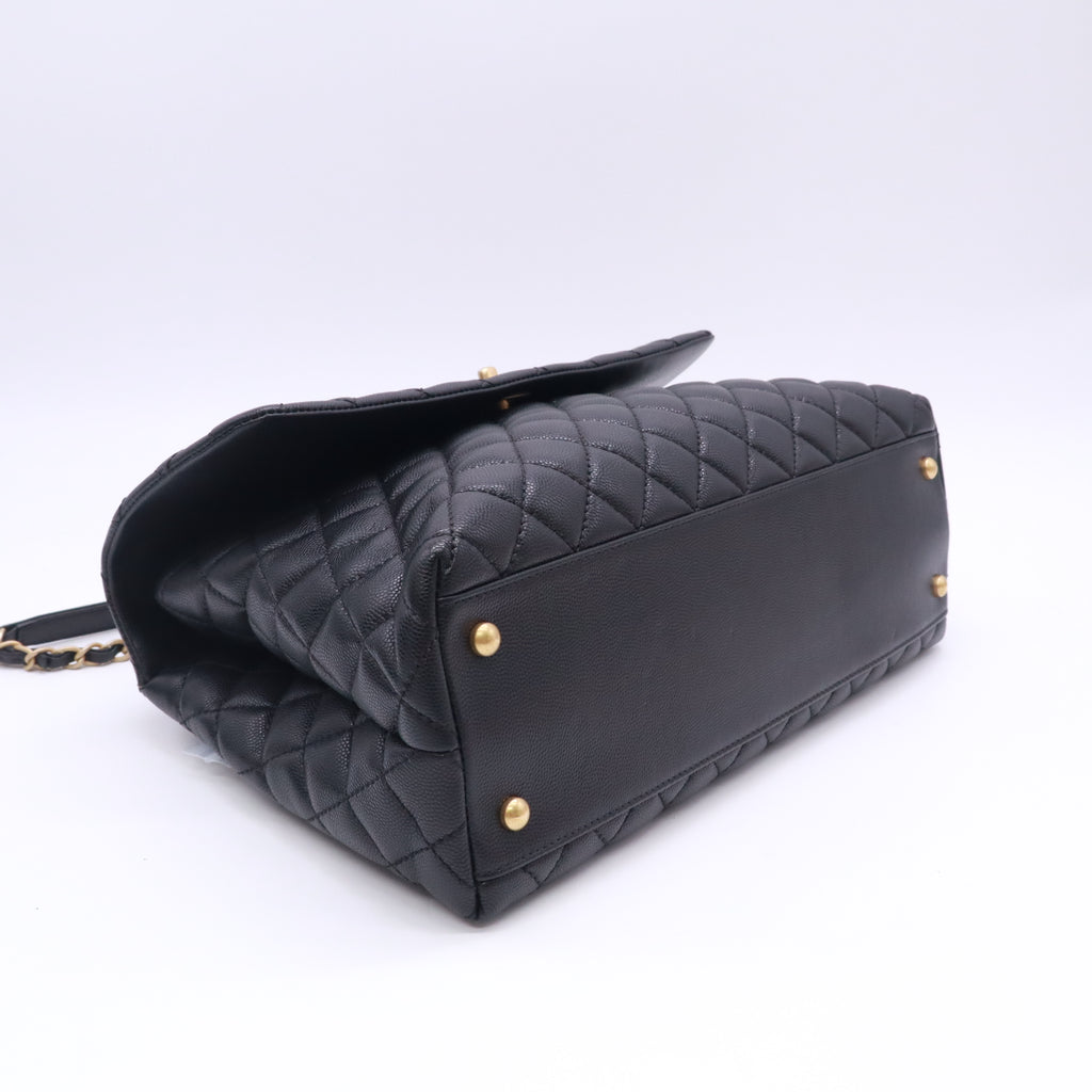 Chanel Coco Handle Bag Maxi twins LDZ729