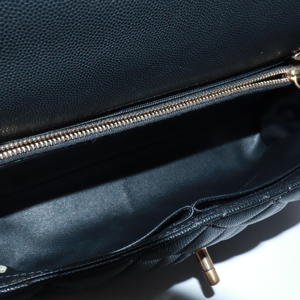 Chanel Coco Handle Bag Maxi twins LDZ729