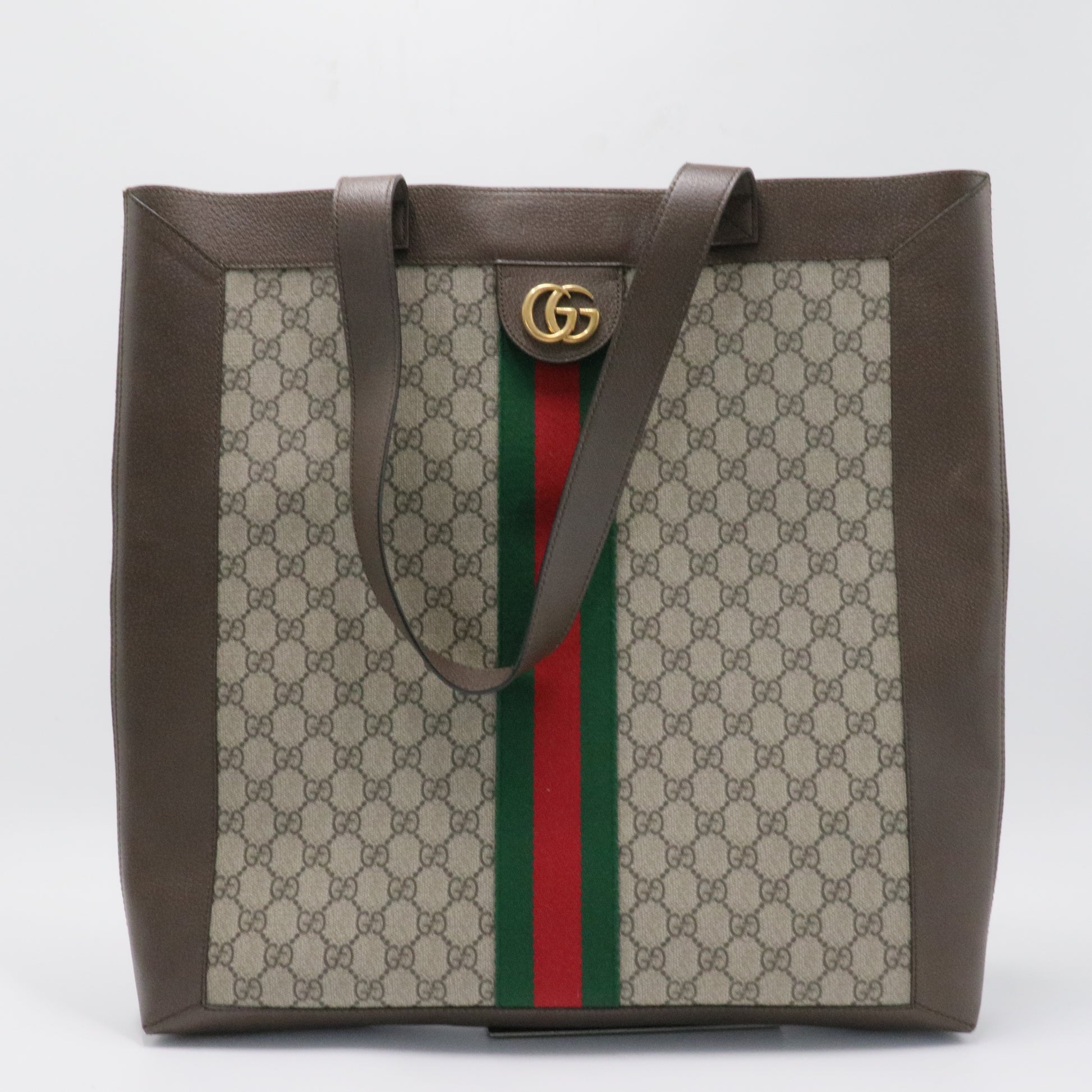 Ophidia Soft Open Tote GG Coated Canvas Large