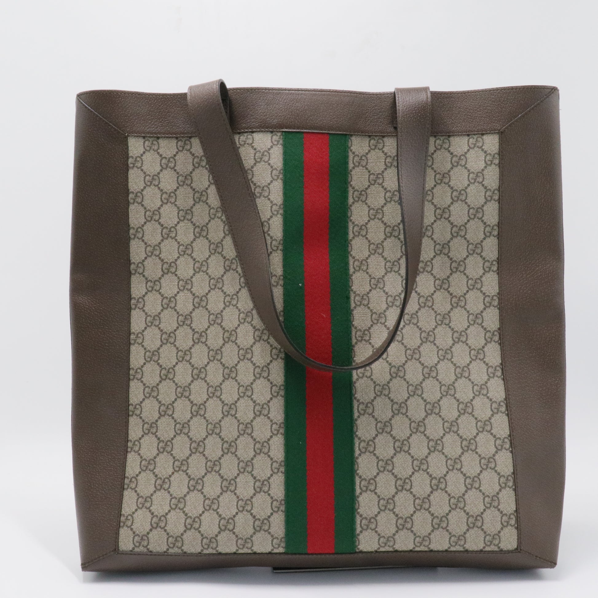 Ophidia Soft Open Tote GG Coated Canvas Large