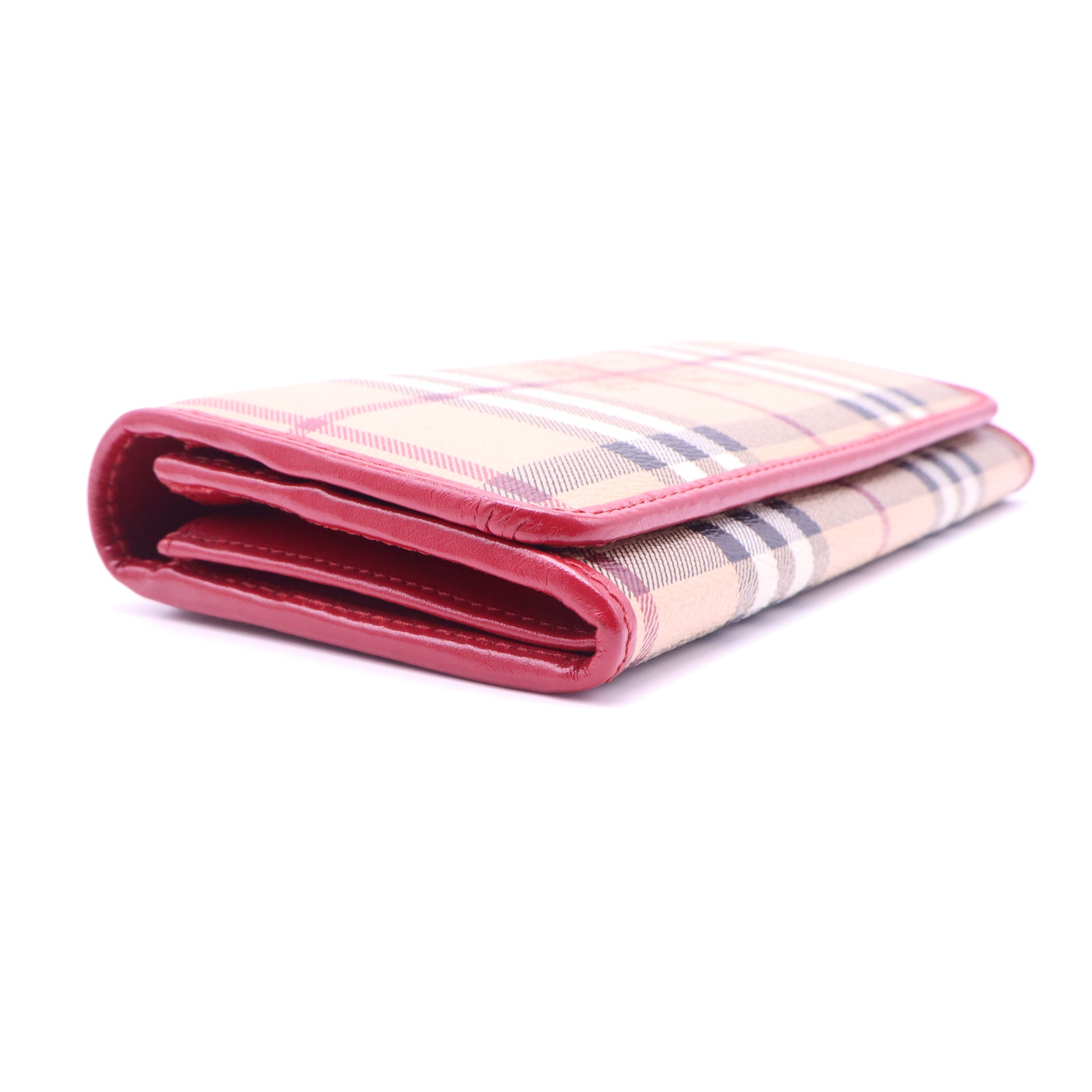 Burberry Haymarket Check Continental Wallet W21274