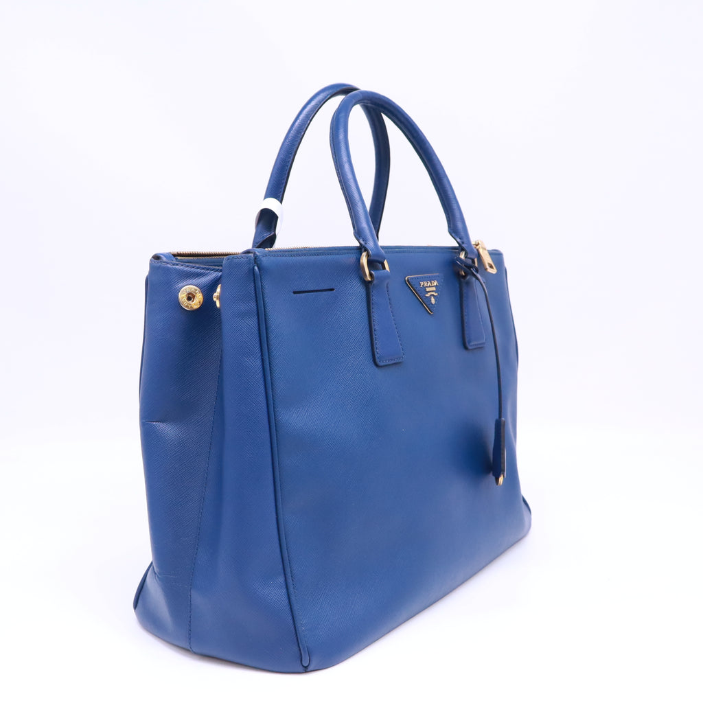 Prada Saffiano Lux Galleria Double Zip Tote Bag B23682