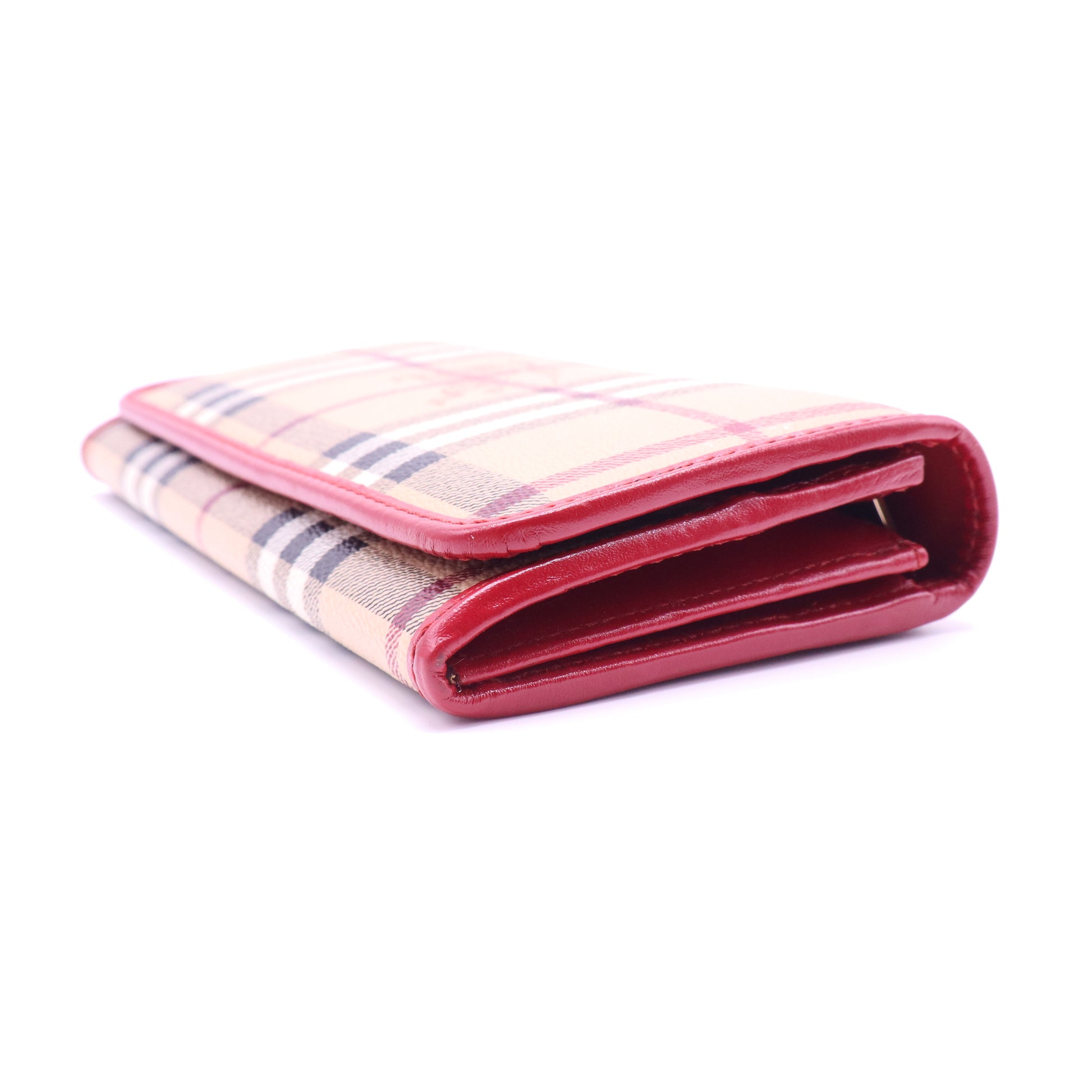 Burberry Haymarket Check Continental Wallet W21274
