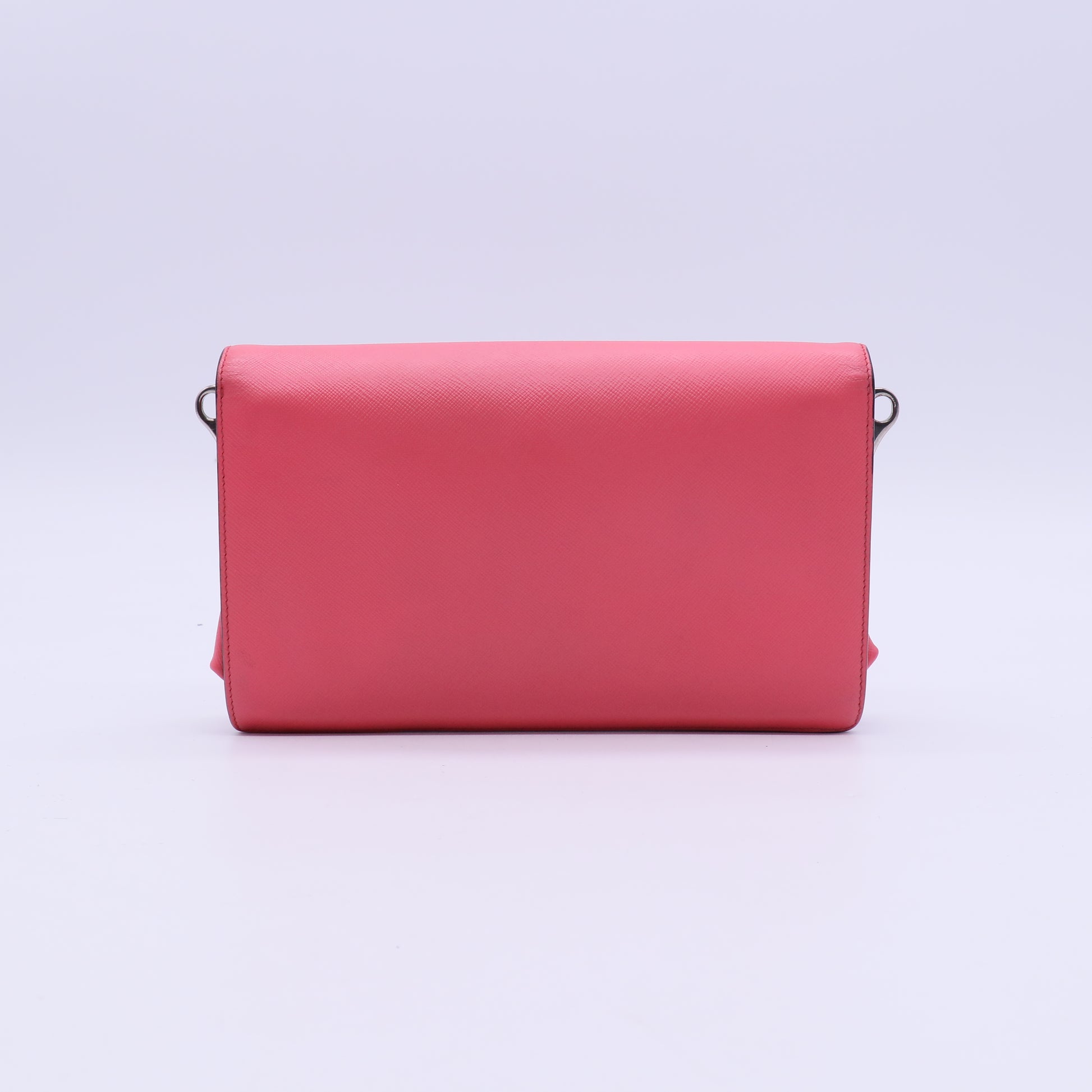 Prada Convertible Sound Bag Vernice Saffiano Leather Mini B21782