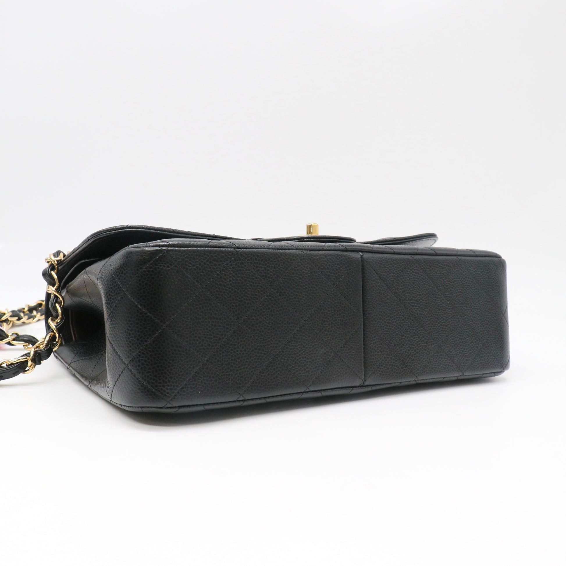 Classic Double Flap Bag Quilted Caviar Jumbo Twins LDJ5387