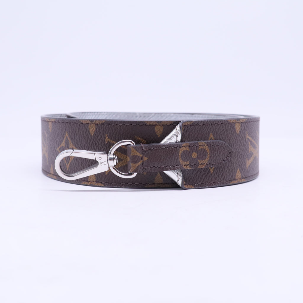 Epi Monogram Bandouliere Shoulder Strap Silver W20533