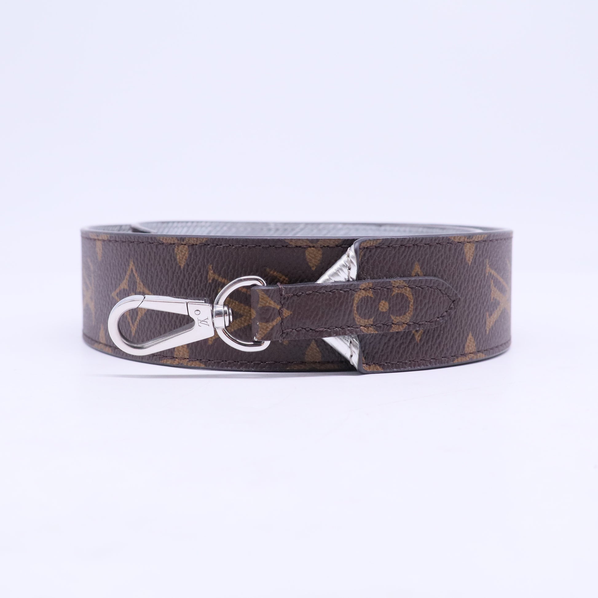 Epi Monogram Bandouliere Shoulder Strap Silver W20533