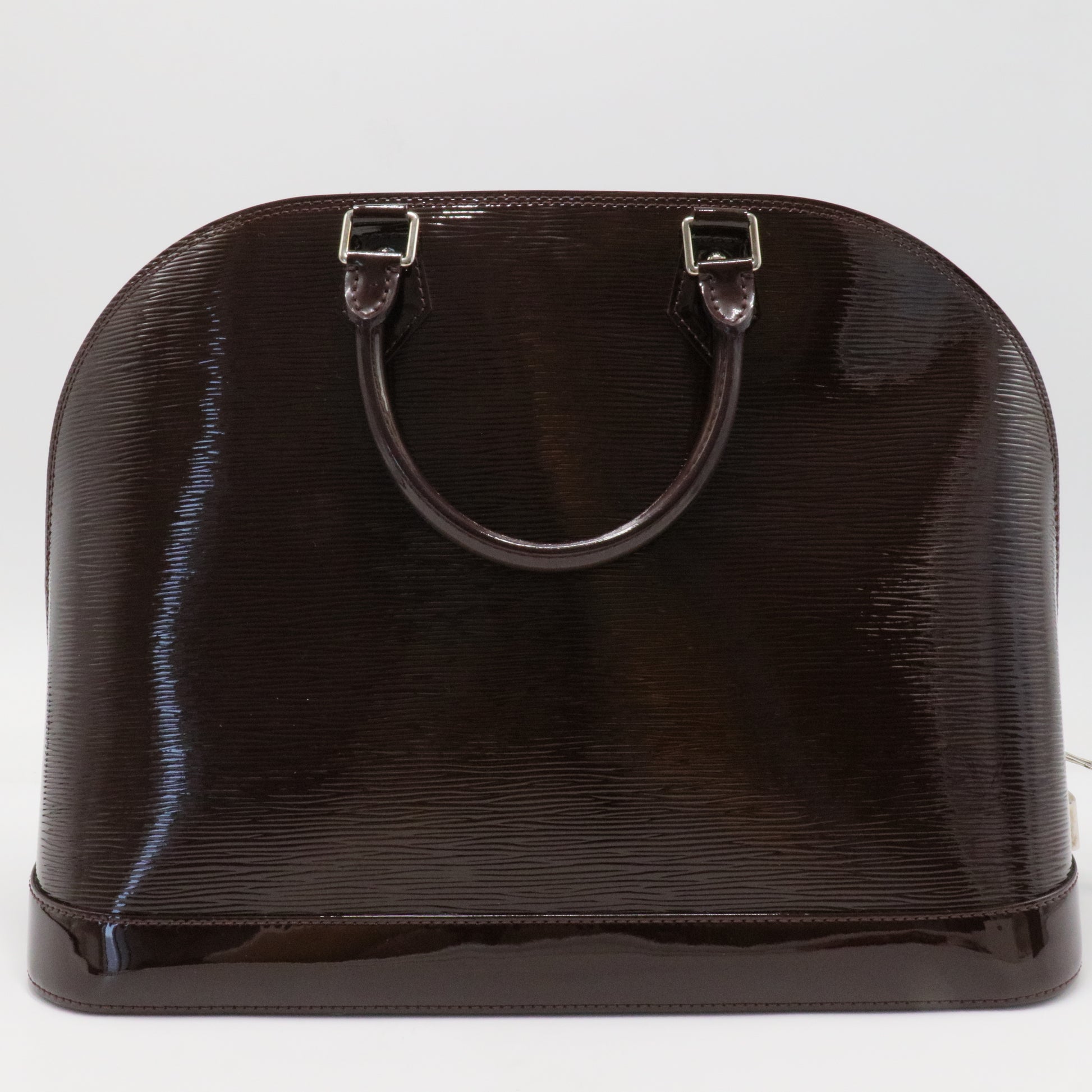 Alma Handbag Monogram Vernis GM