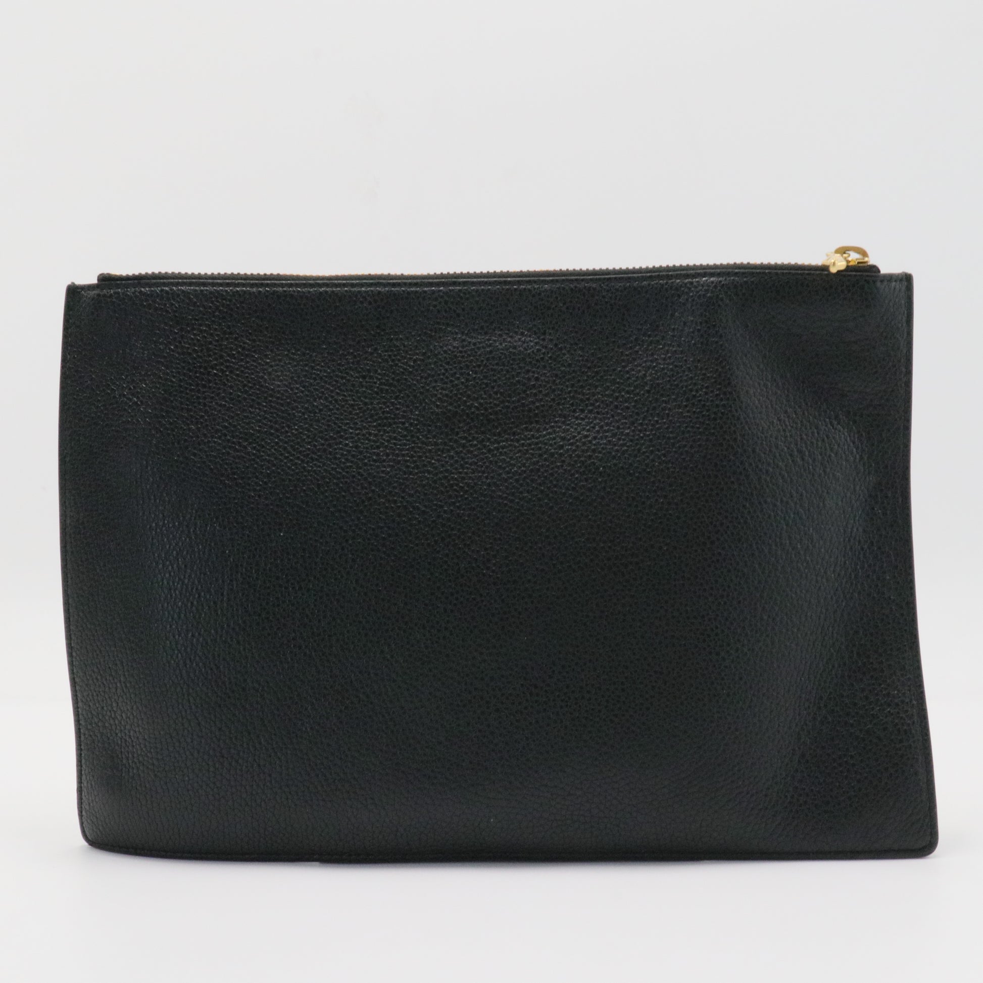 GG Zip Pouch Leather