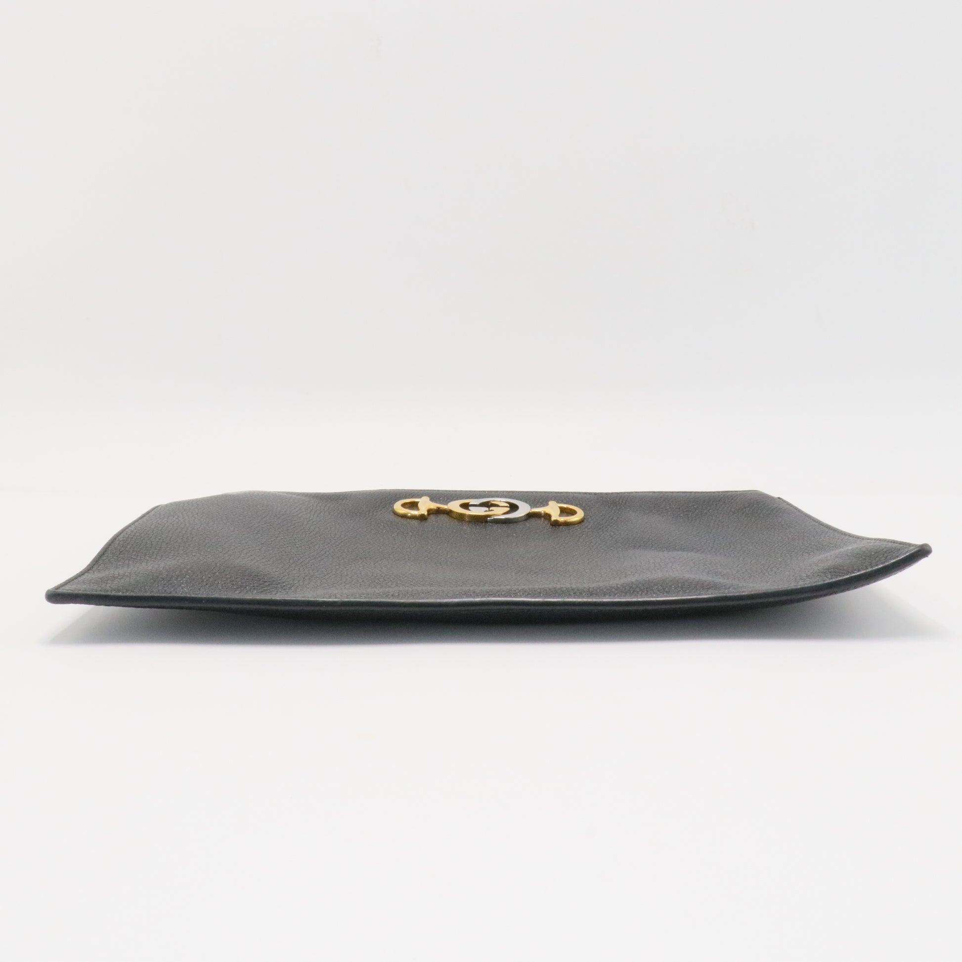 GG Zip Pouch Leather