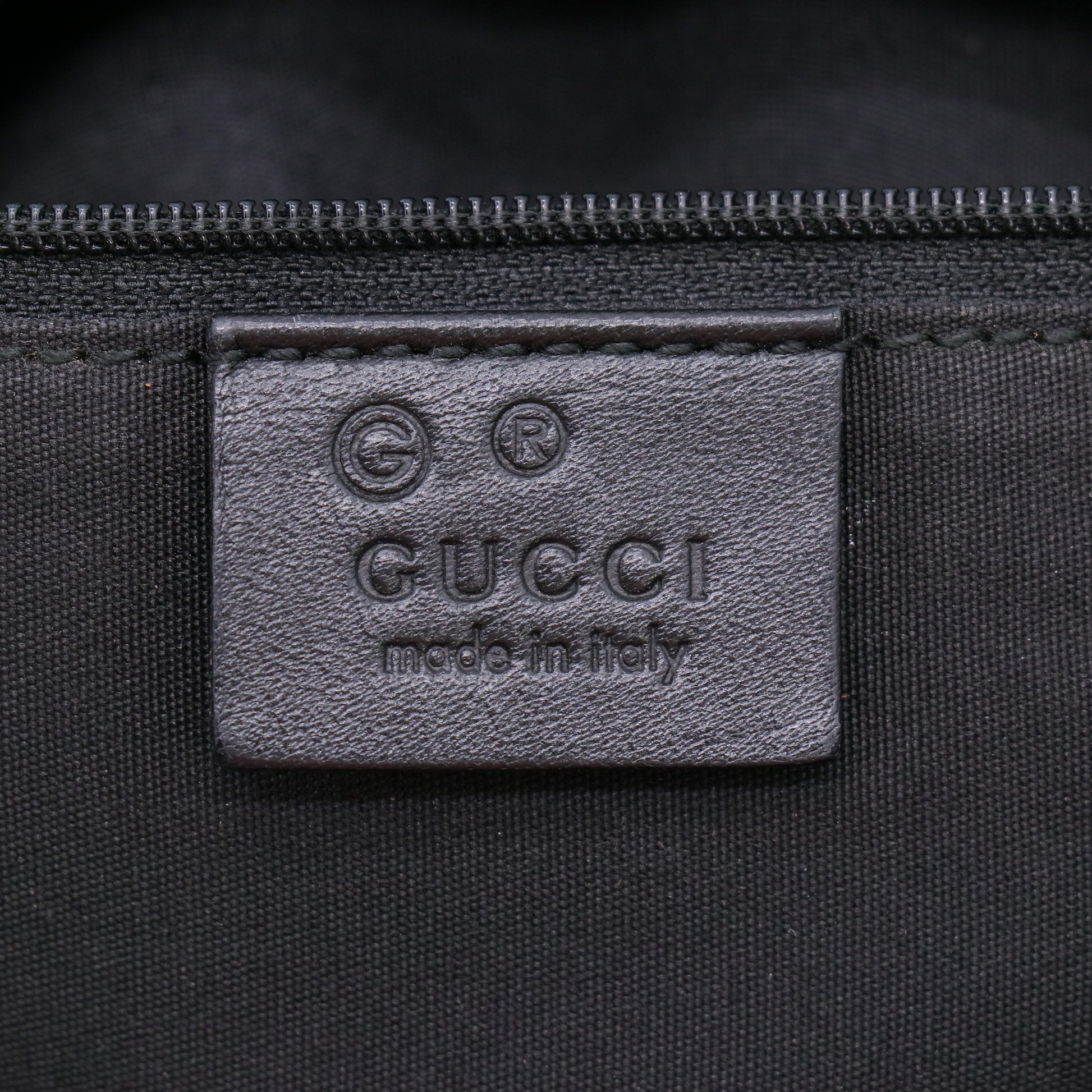 Gucci Green/Black GG Canvas Medium Hobo Bag twins B22939