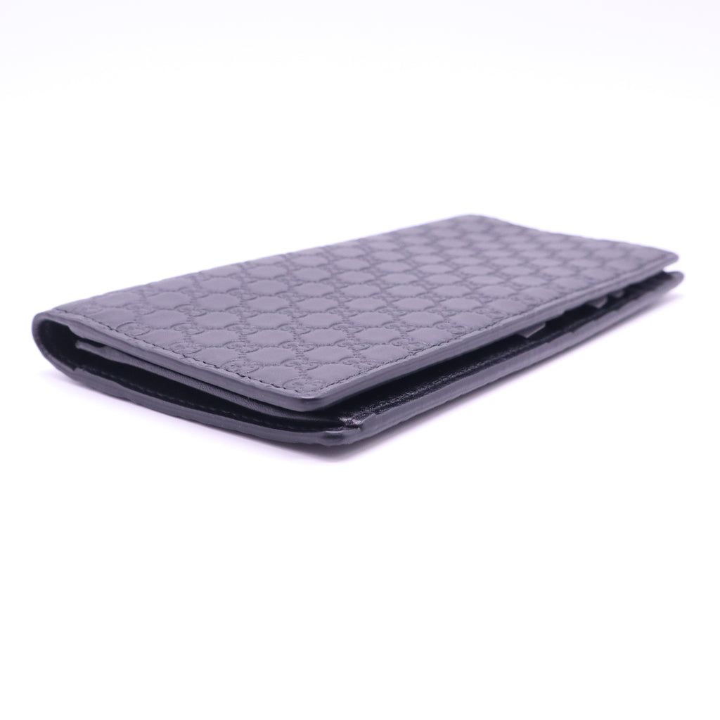 Gucci Microguccissima Leather Bi-Fold Long Wallet W21386