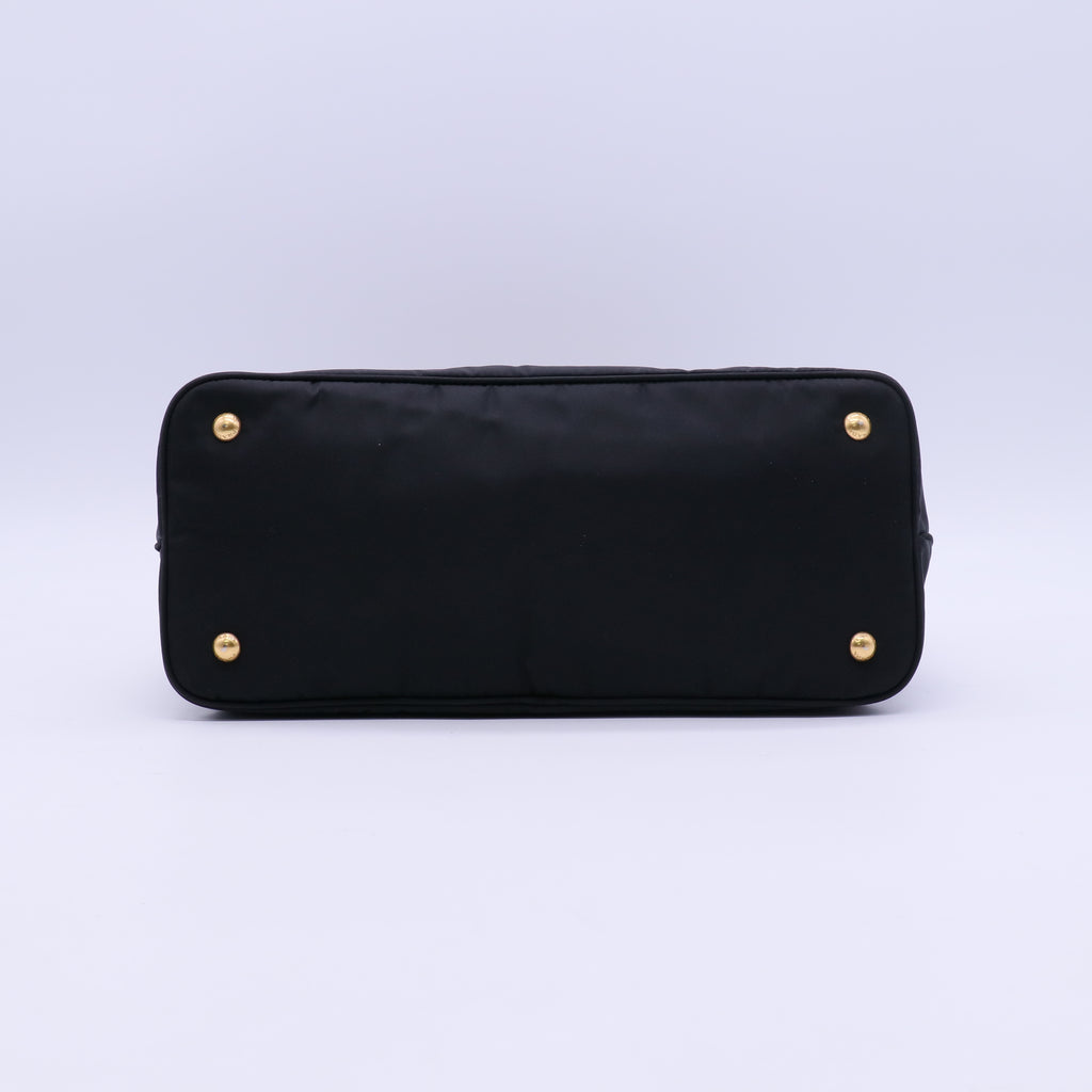 Belted Tote Tessuto and Leather Medium Twins B21300