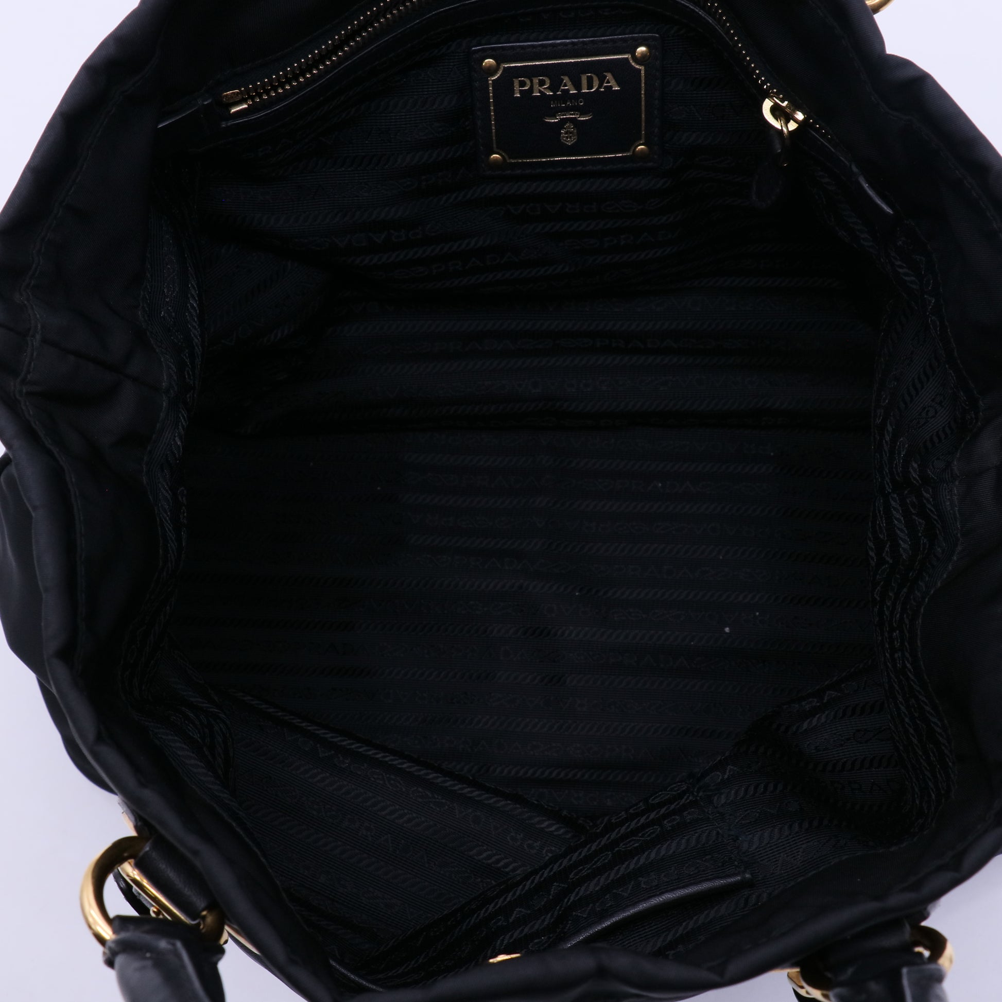 Belted Tote Tessuto and Leather Medium Twins B21300