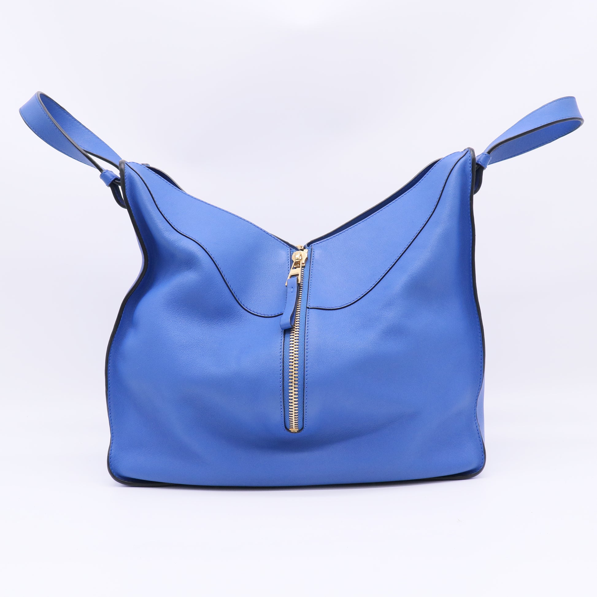 Loewe Tan Calfskin Leather Small Hammock Bag twins B22852