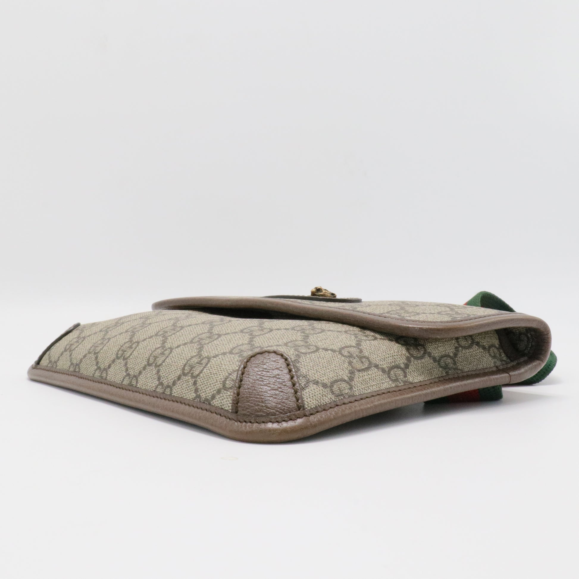 Neo Vintage Flap Belt Bag GG Coated Canvas