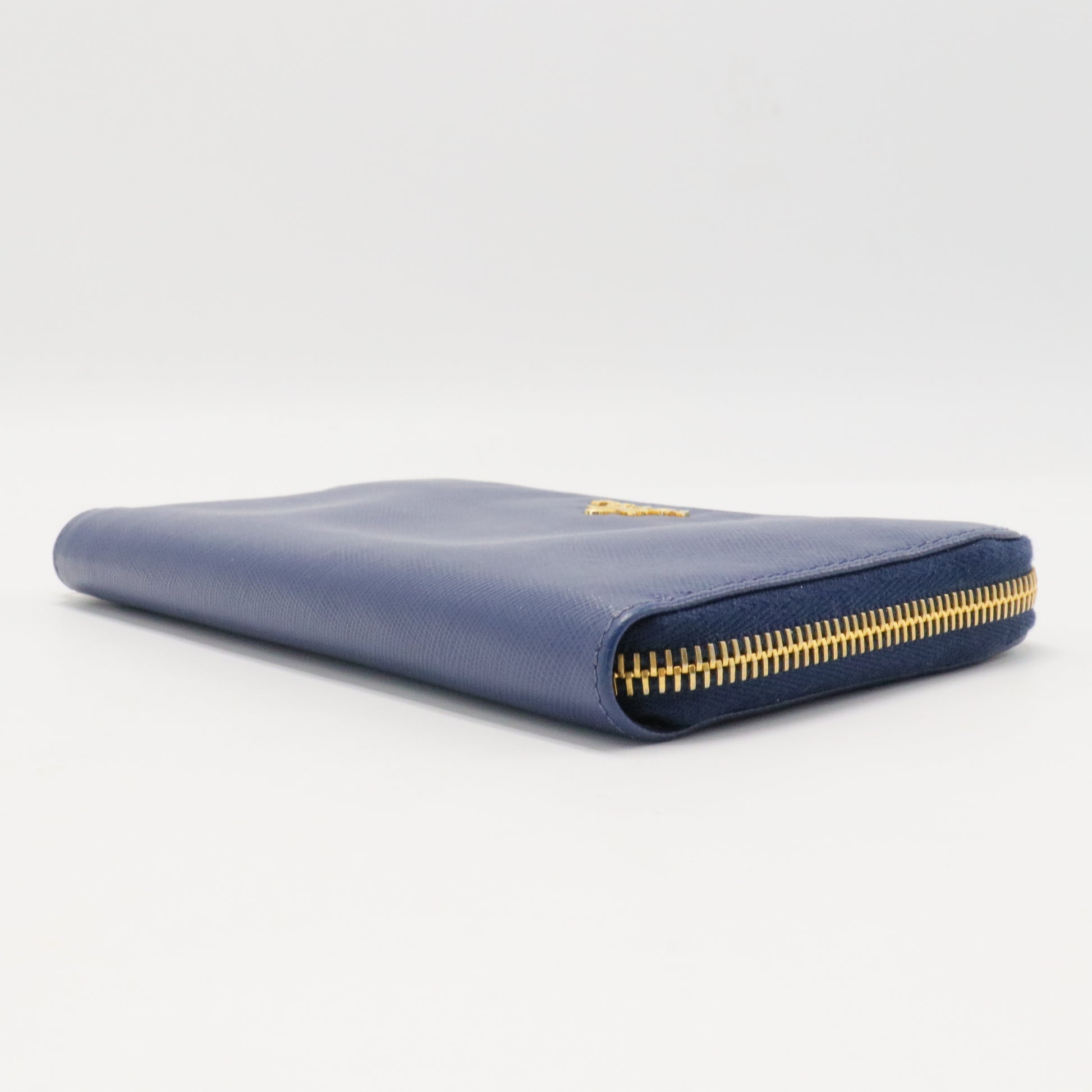 Saffiano Lux Leather Wristlet