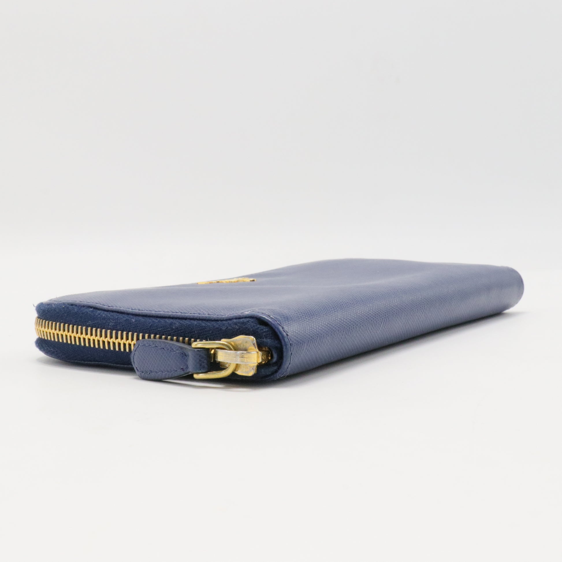 Saffiano Lux Leather Wristlet