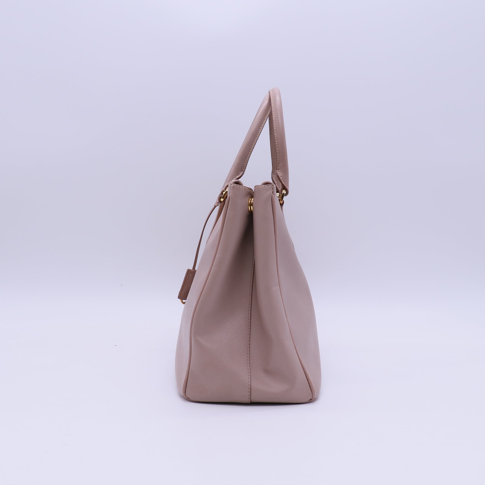 Prada Double Zip Lux Tote Saffiano Leather Large Twins B21876