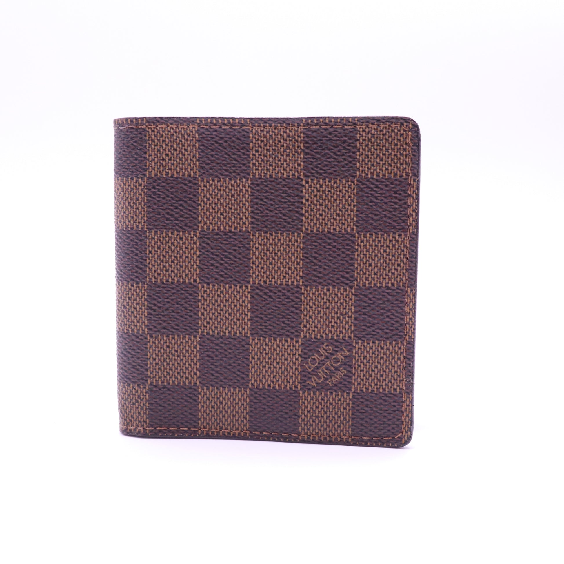 Louis Vuitton Damier Ebene Marco Wallet W21344