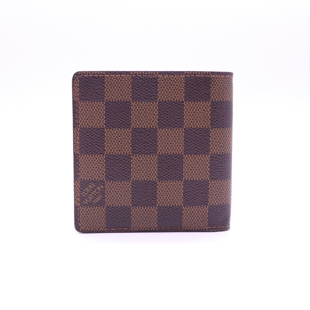 Louis Vuitton Damier Ebene Marco Wallet W21344