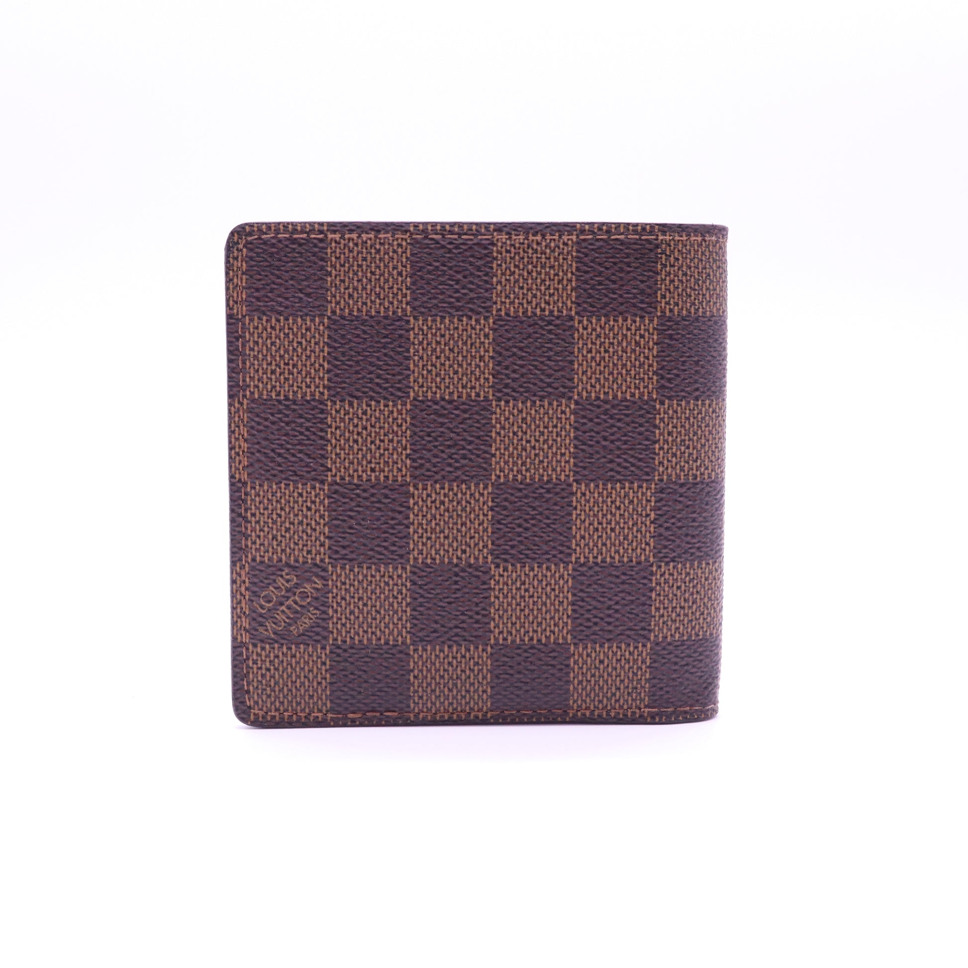 Louis Vuitton Damier Ebene Marco Wallet W21344