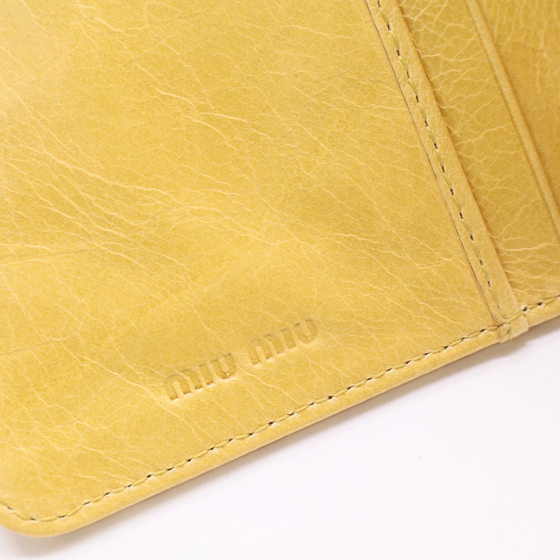 Miu Miu Crocodile Pattern Wallet Twins LDJ2647