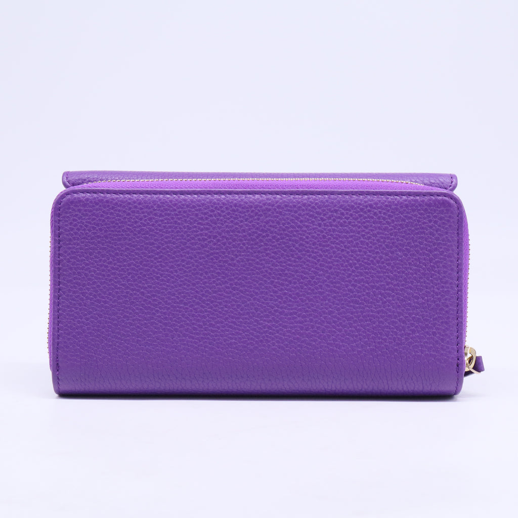Late 2000's - Early 2010's Calfskin Continental Wallet W20671