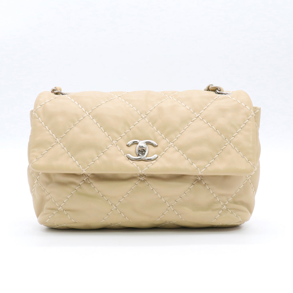 Calfskin Ultimate Stitch Flap twins