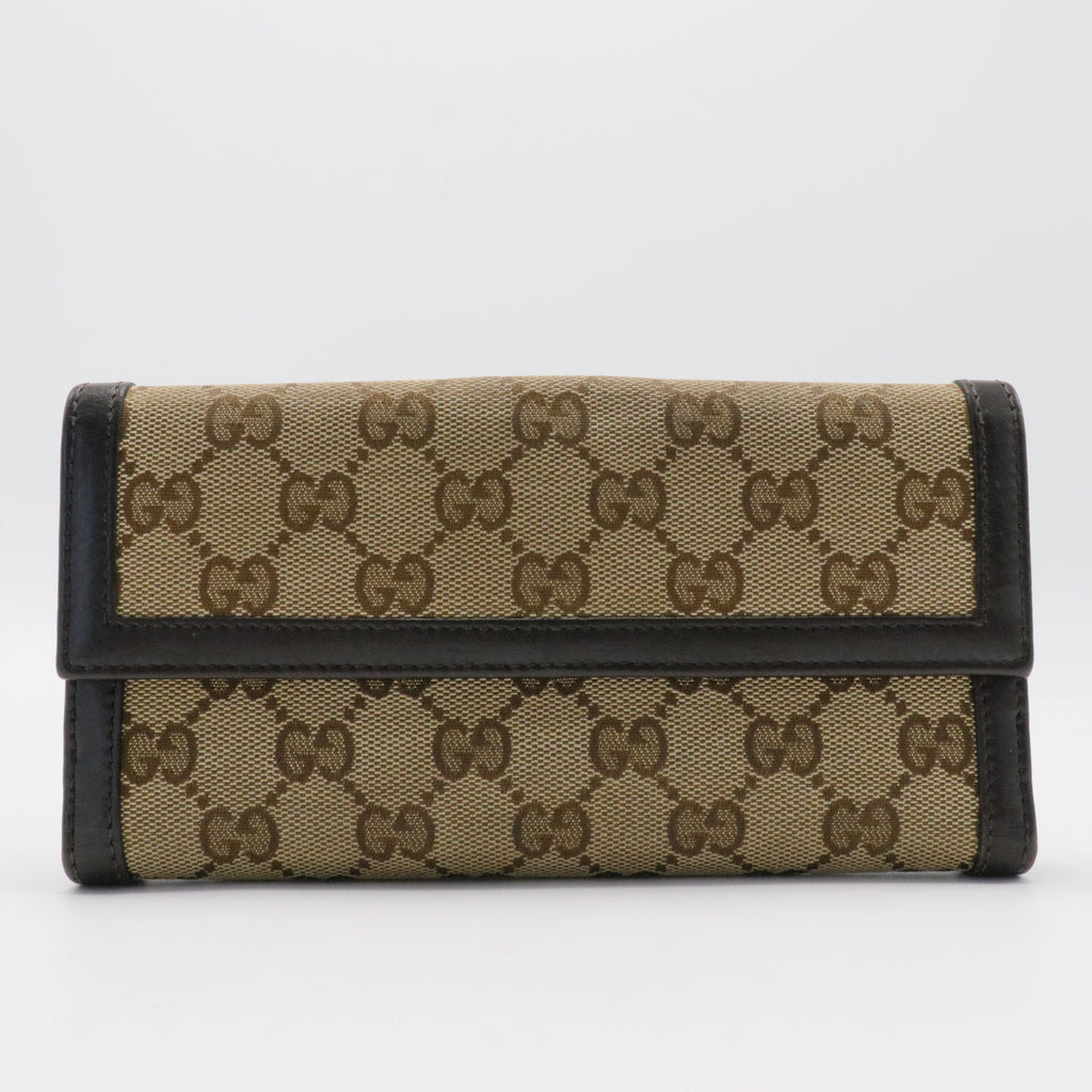 Monogram Scarlett Continental Wallet Dark Brown