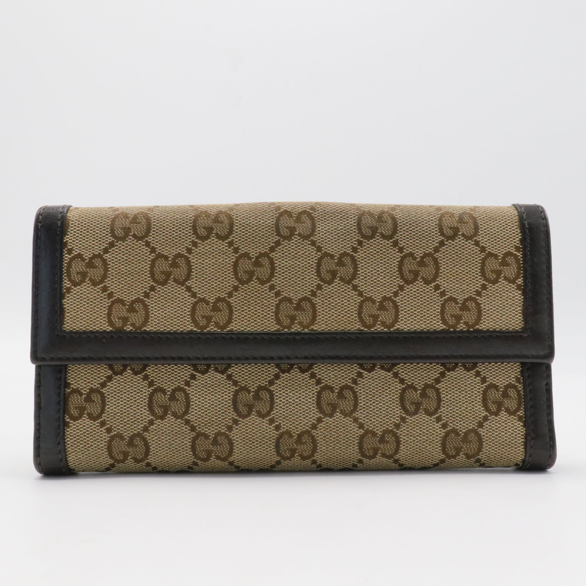 Monogram Scarlett Continental Wallet Dark Brown