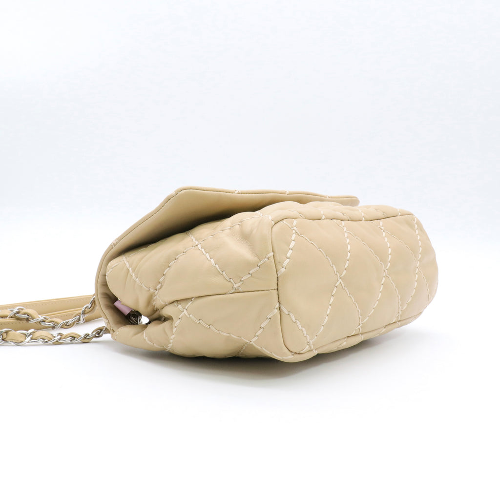 Calfskin Ultimate Stitch Flap twins