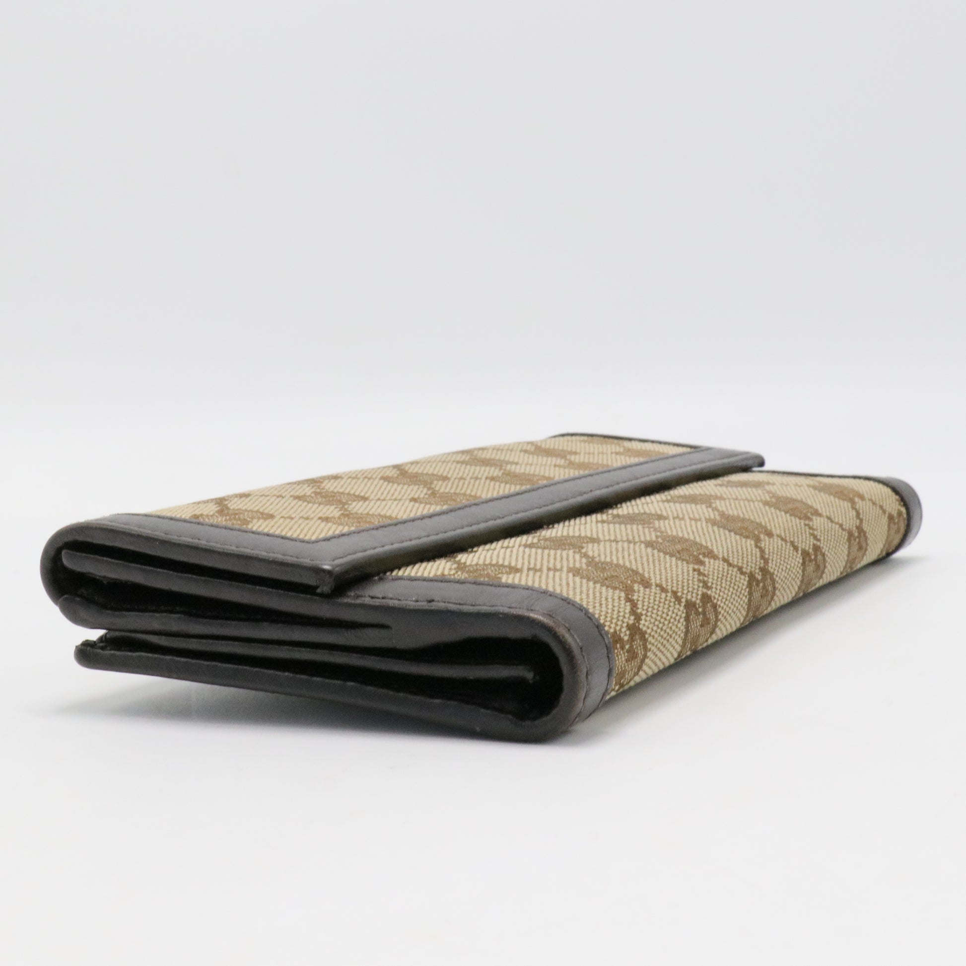 Monogram Scarlett Continental Wallet Dark Brown