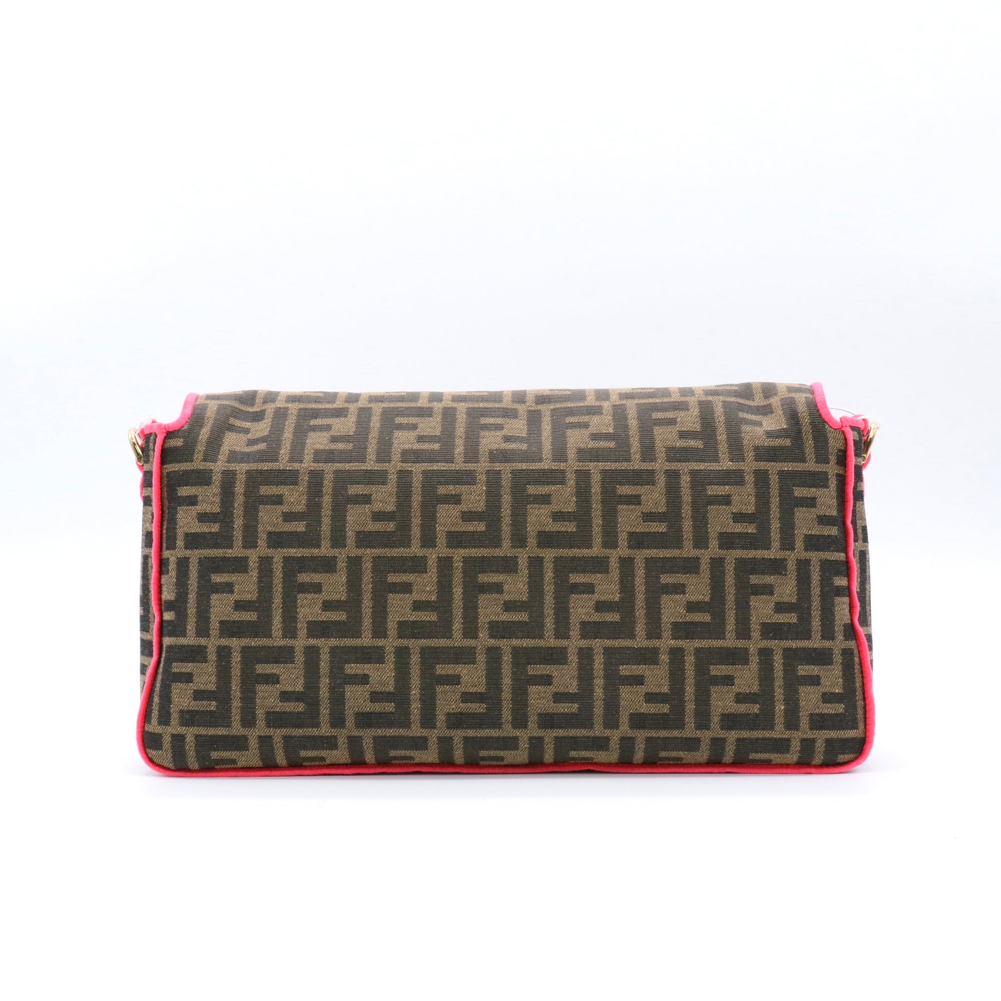 Zucca Fluo Trim Baguette Satchel twins