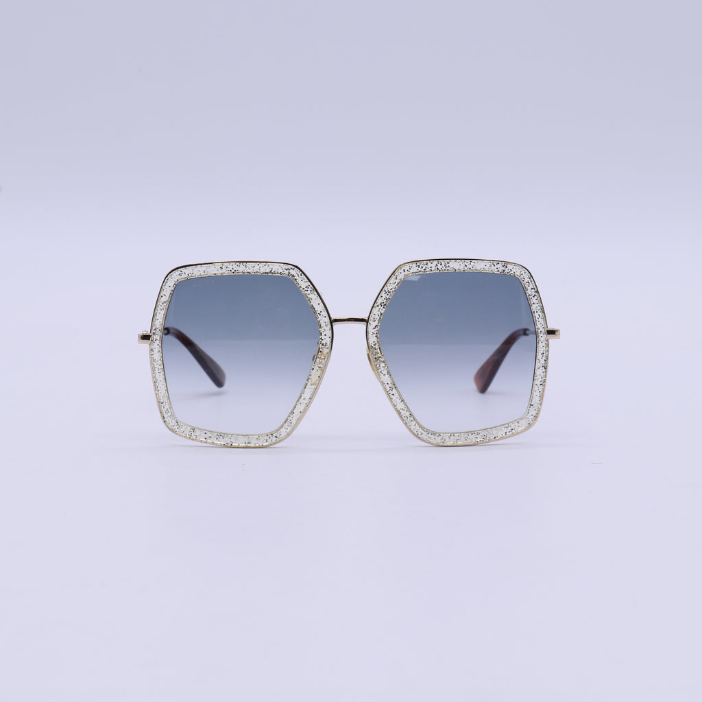 Gucci Glitter Oversized Sunglasses W21354