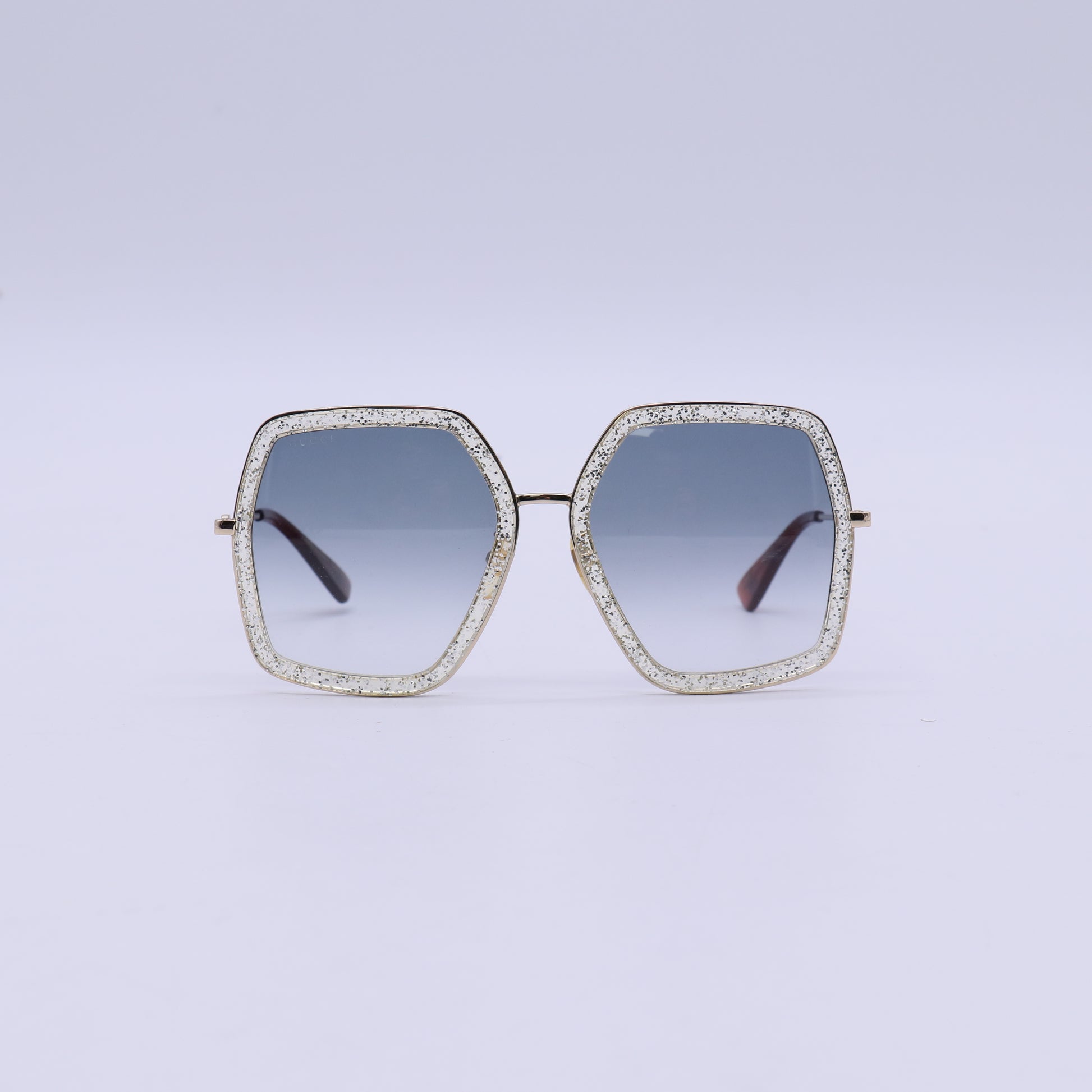 Gucci Glitter Oversized Sunglasses W21354