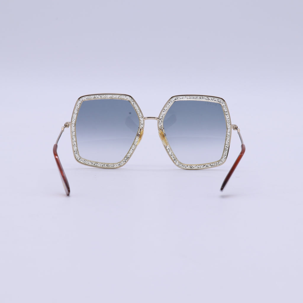 Gucci Glitter Oversized Sunglasses W21354