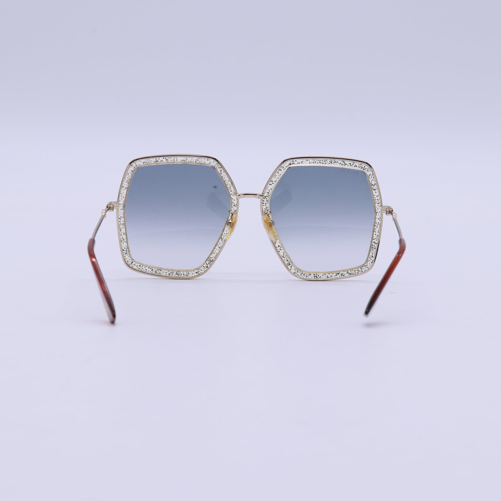 Gucci Glitter Oversized Sunglasses W21354