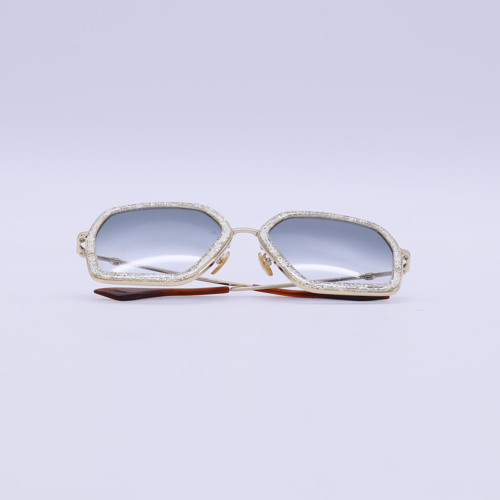 Gucci Glitter Oversized Sunglasses W21354