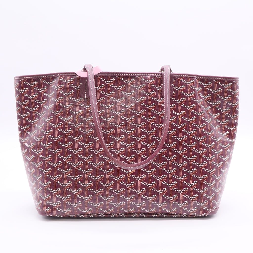 Goyard Artois PM Canvas Shoulder Bag Multicolor Twins LDJ2642