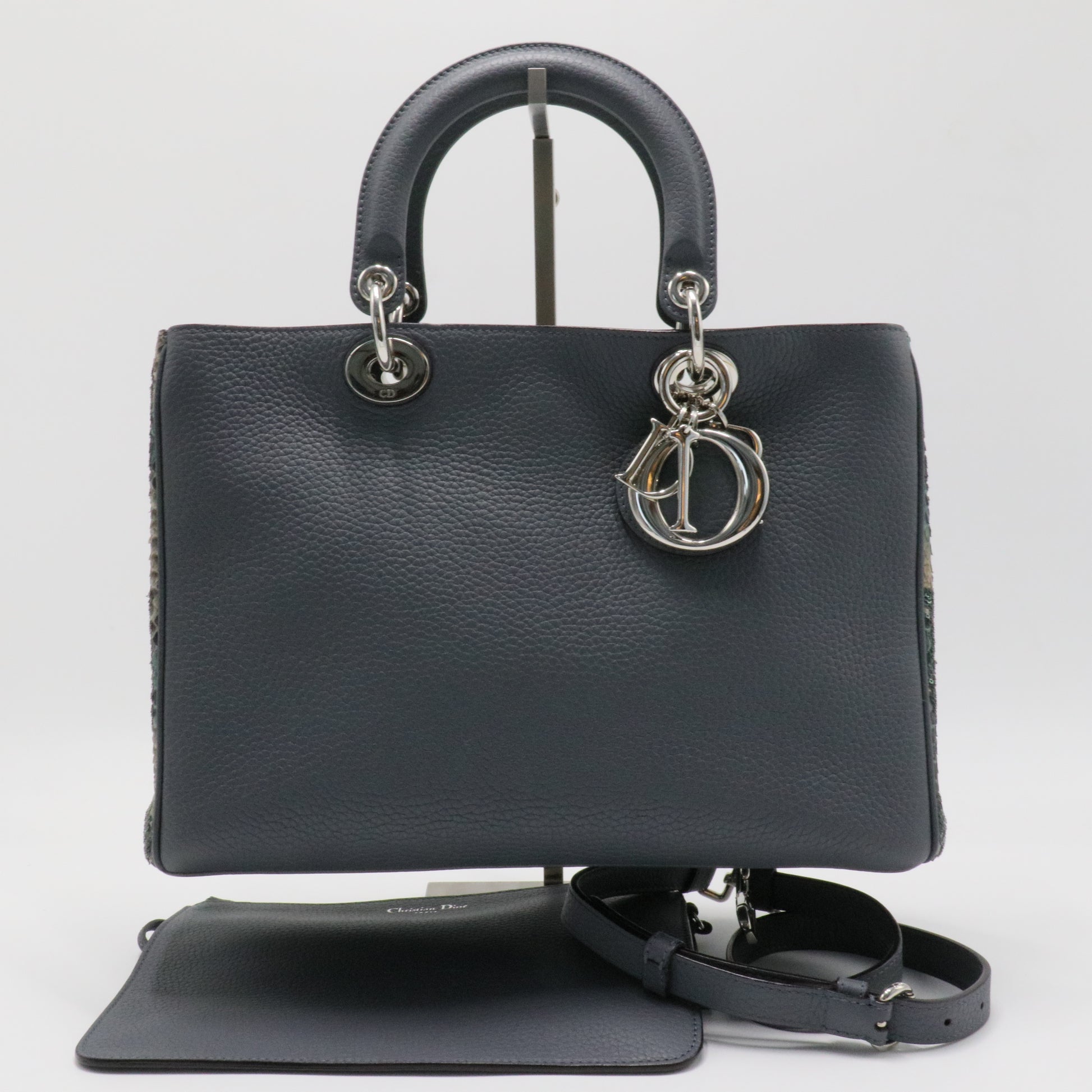 Diorissimo Tote Pebbled Leather Medium