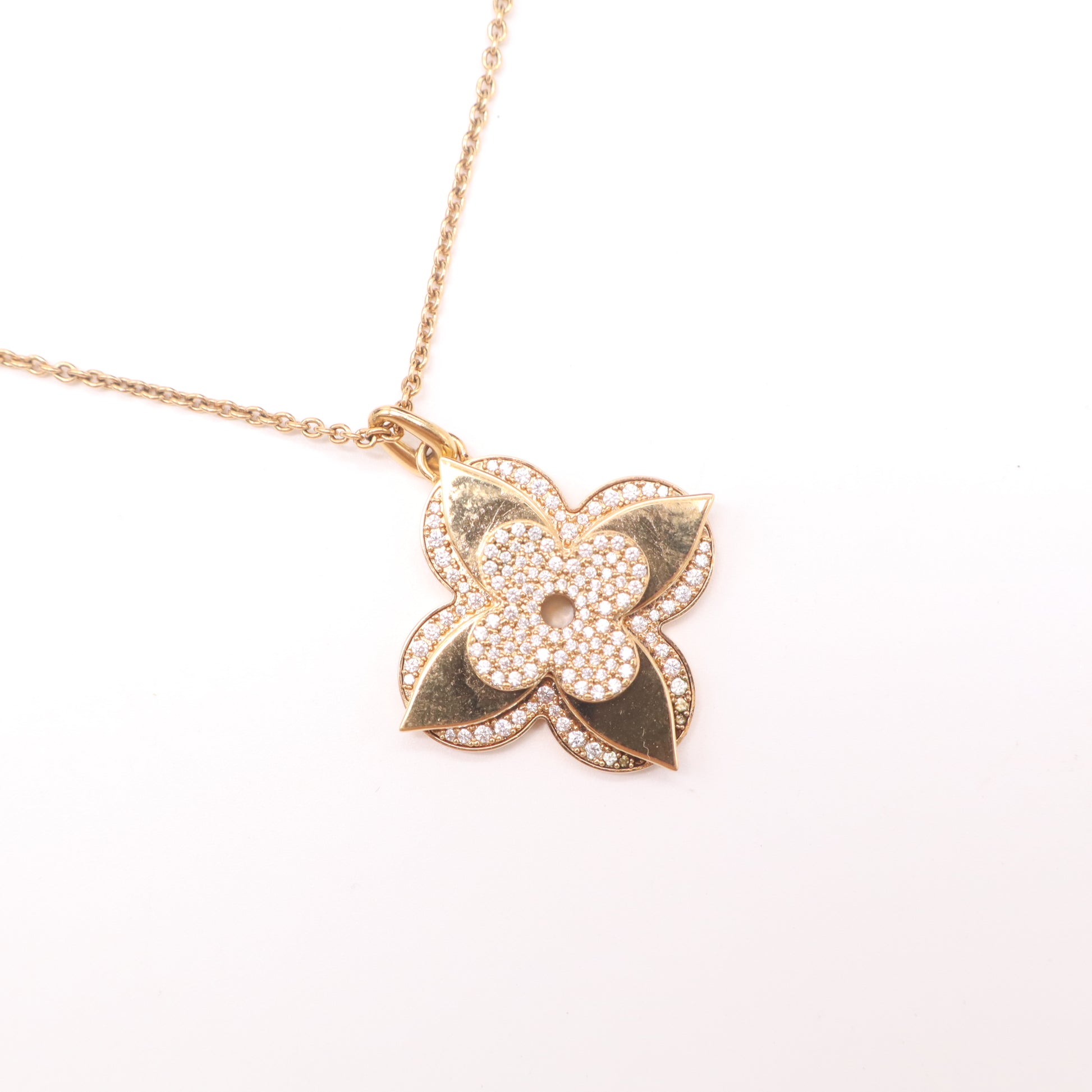 LV Medaillon Necklace twins LDJ4871