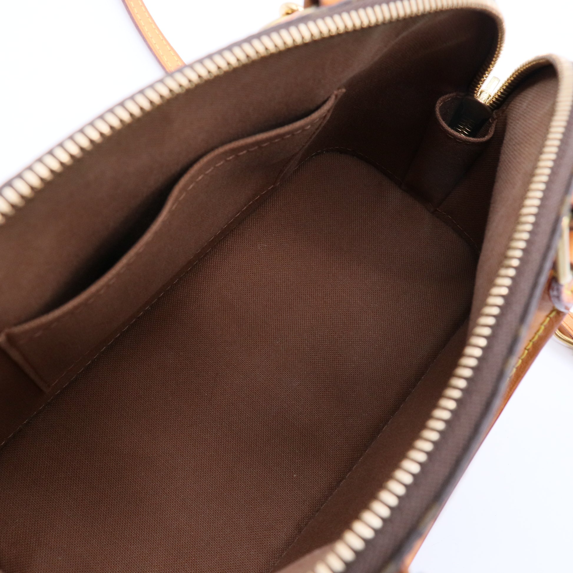 Alma Handbag Monogram Canvas BB