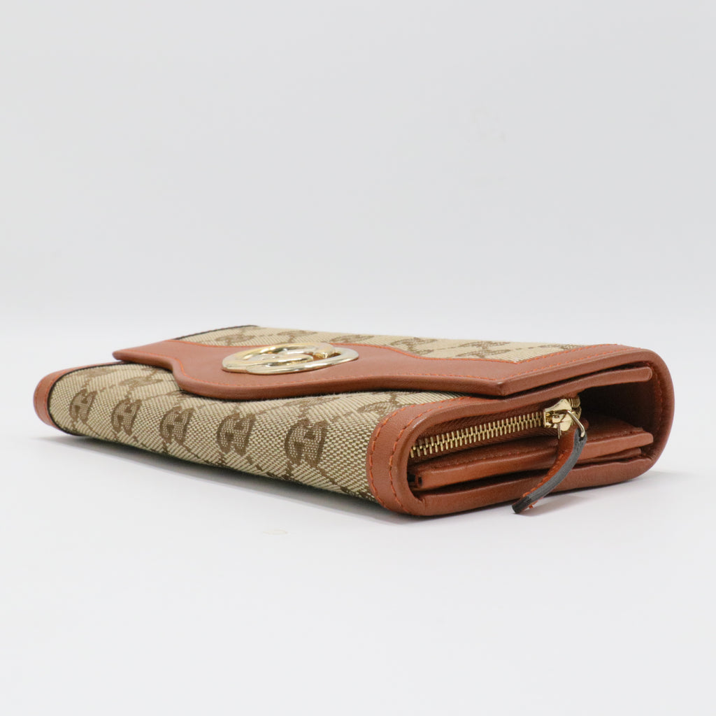 GG Canvas Wallet