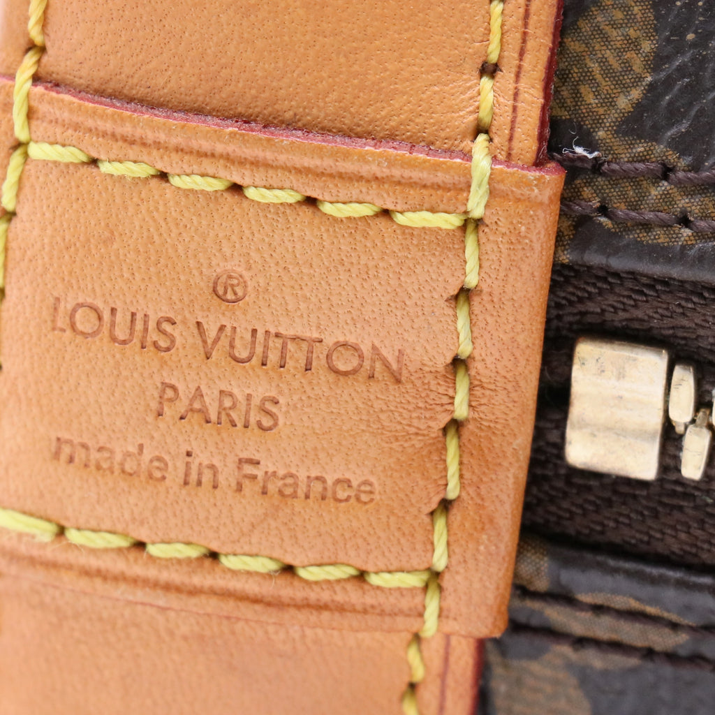 Alma Handbag Monogram Canvas BB