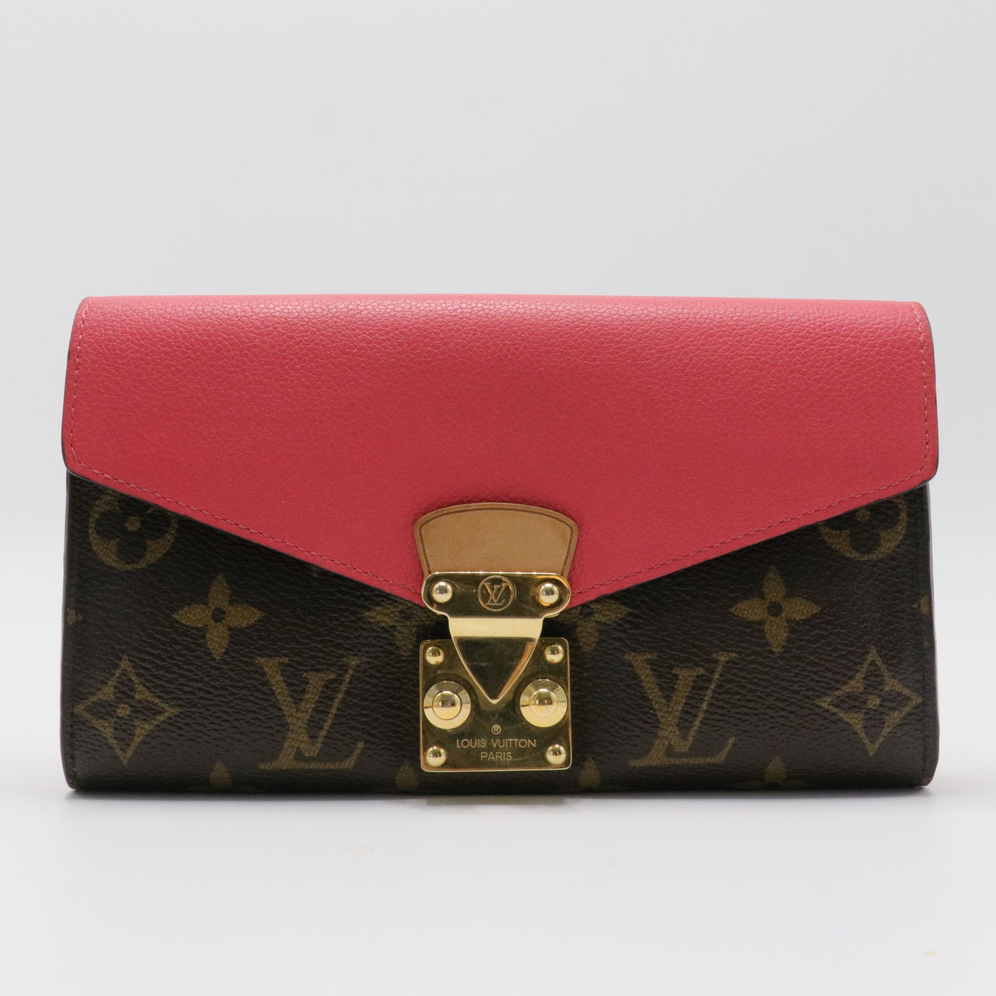 LV Monogram Coated Canvas Wallet