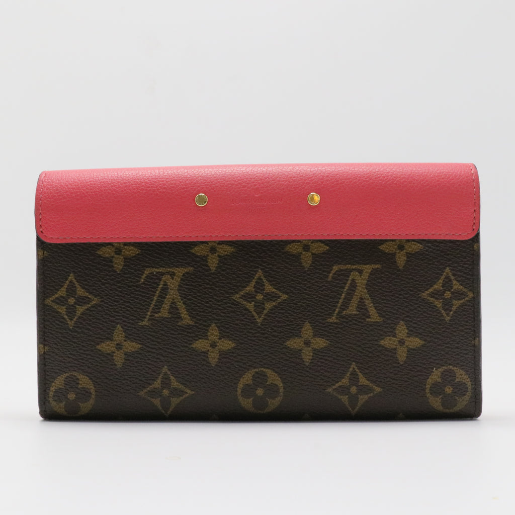 LV Monogram Coated Canvas Wallet