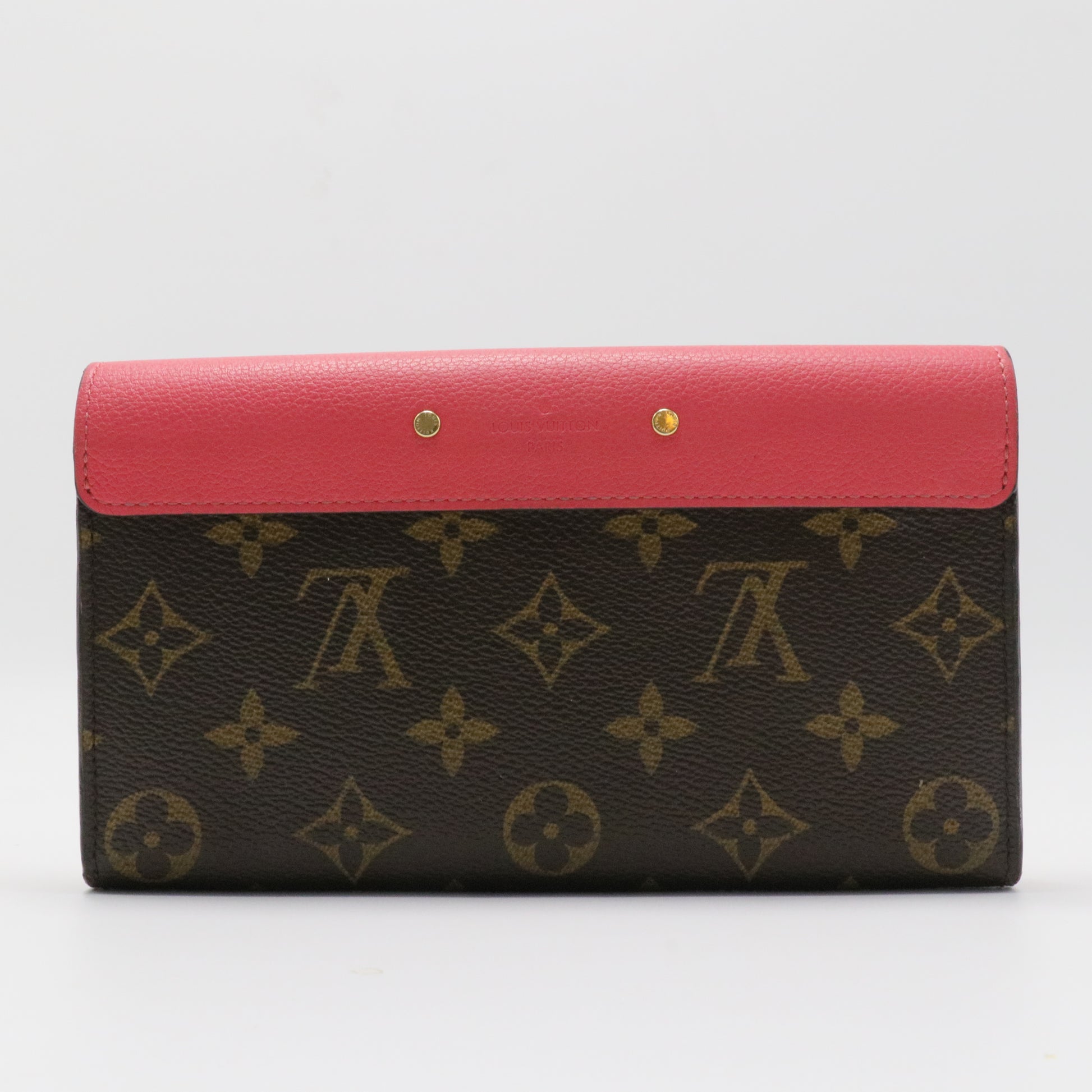 LV Monogram Coated Canvas Wallet
