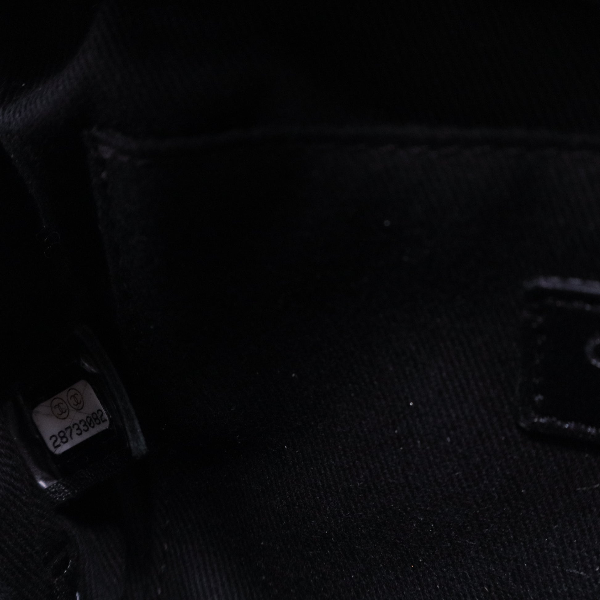 Grained Calfskin Quilted Waist Belt Bag Black B20962
