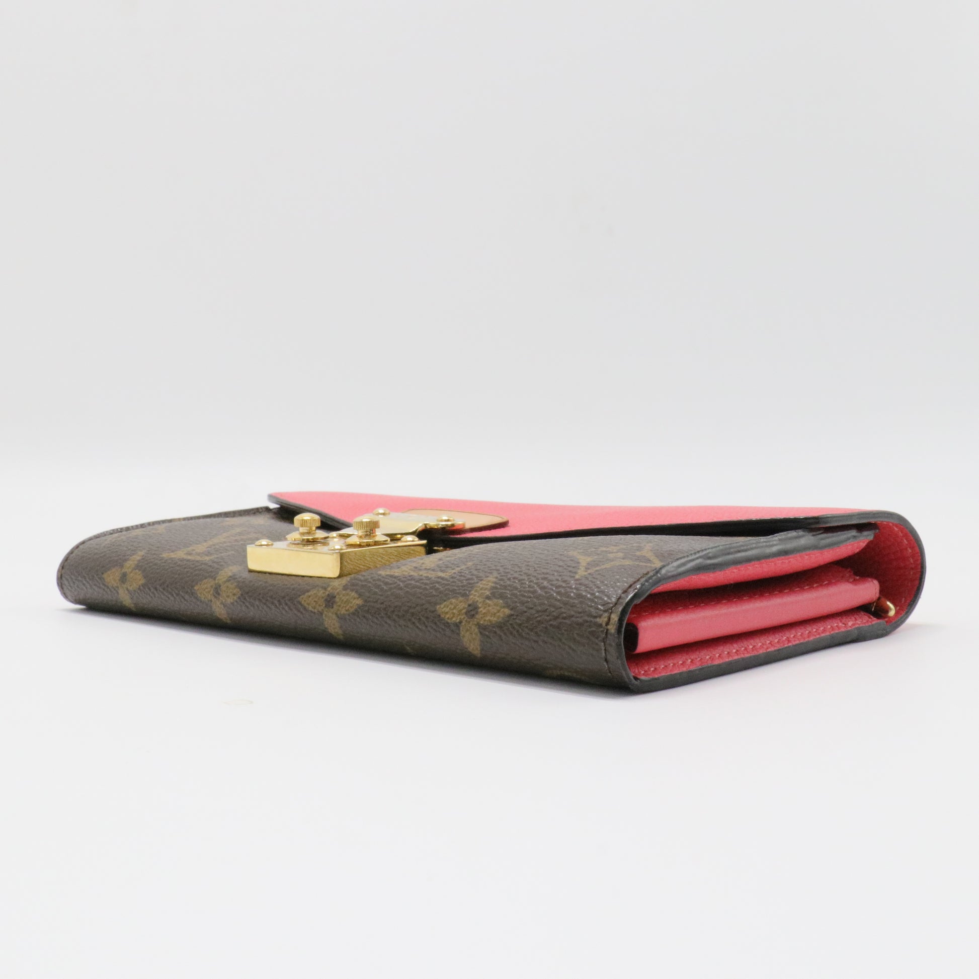 LV Monogram Coated Canvas Wallet
